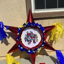 Transformers 3D Star Pinata