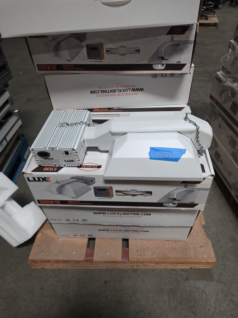 Lux Grow Lights Used