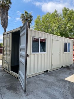 20FT ONE-TRIP OFFICE CONTAINER – (A/C + ELECTRICAL)