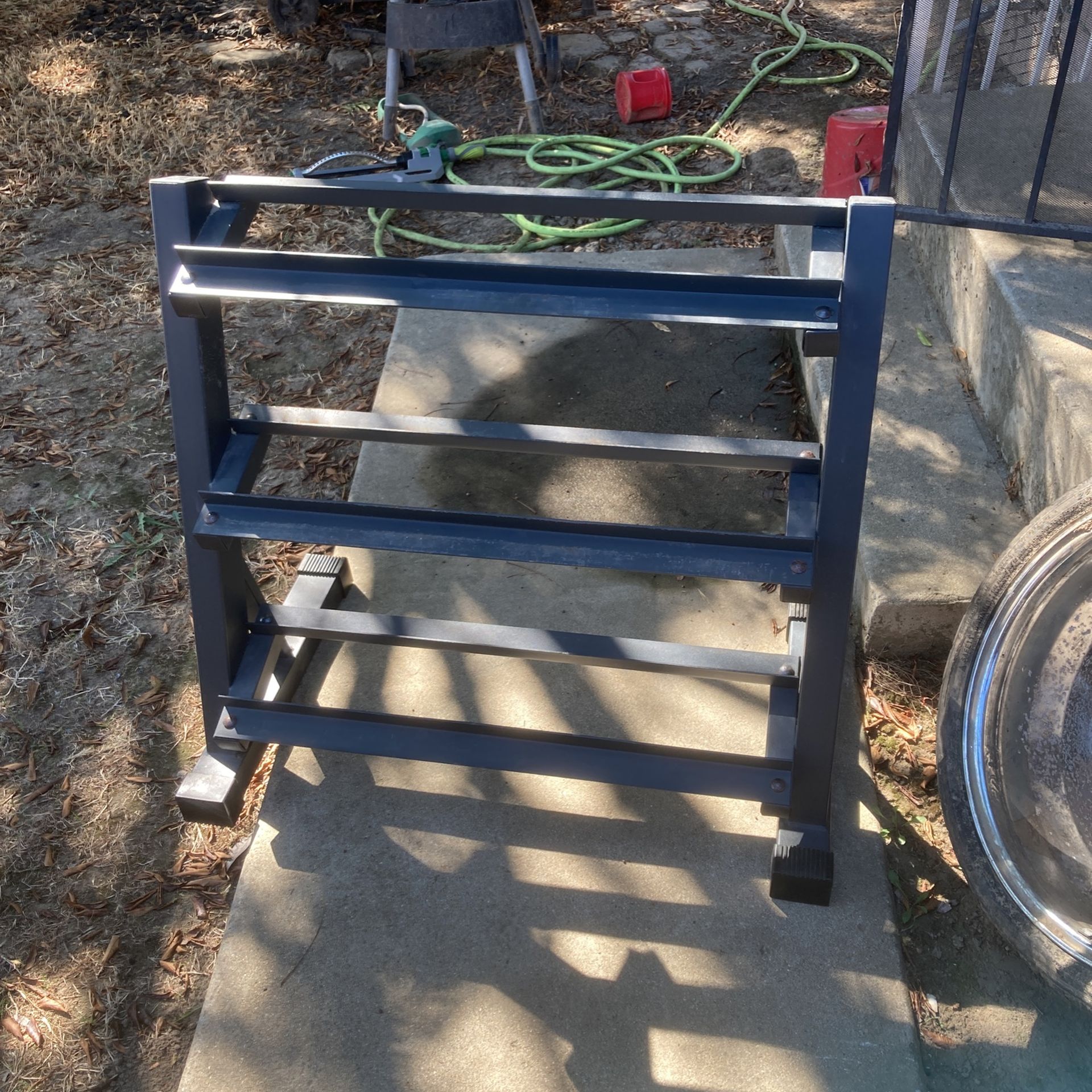 3 Tier D/bell Rack $60