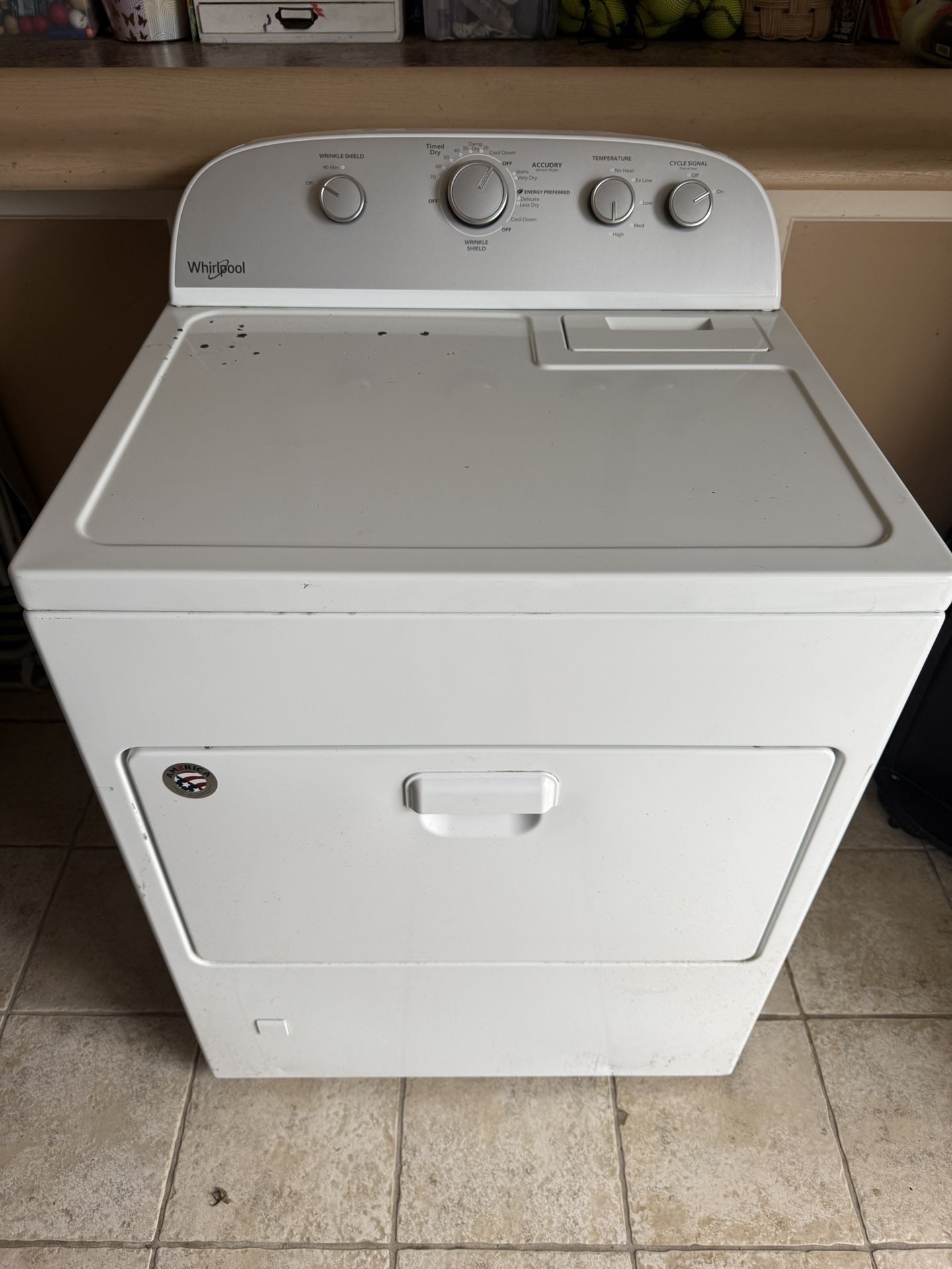 Whirlpool WGD5000DW3 Gas Dryer