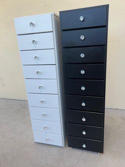 Paulina 9 drawer (( each color