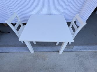 Pottery Barn Table And Chair Set- Child Size