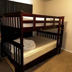 Used Full Size Bunk Bed Set