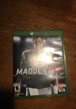 Madden 18 (Xbox one)