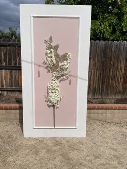 Quinceañera Wedding butterflies 2 Arch Backdrop With Lights Party Decoration centerpiece $700 obo 