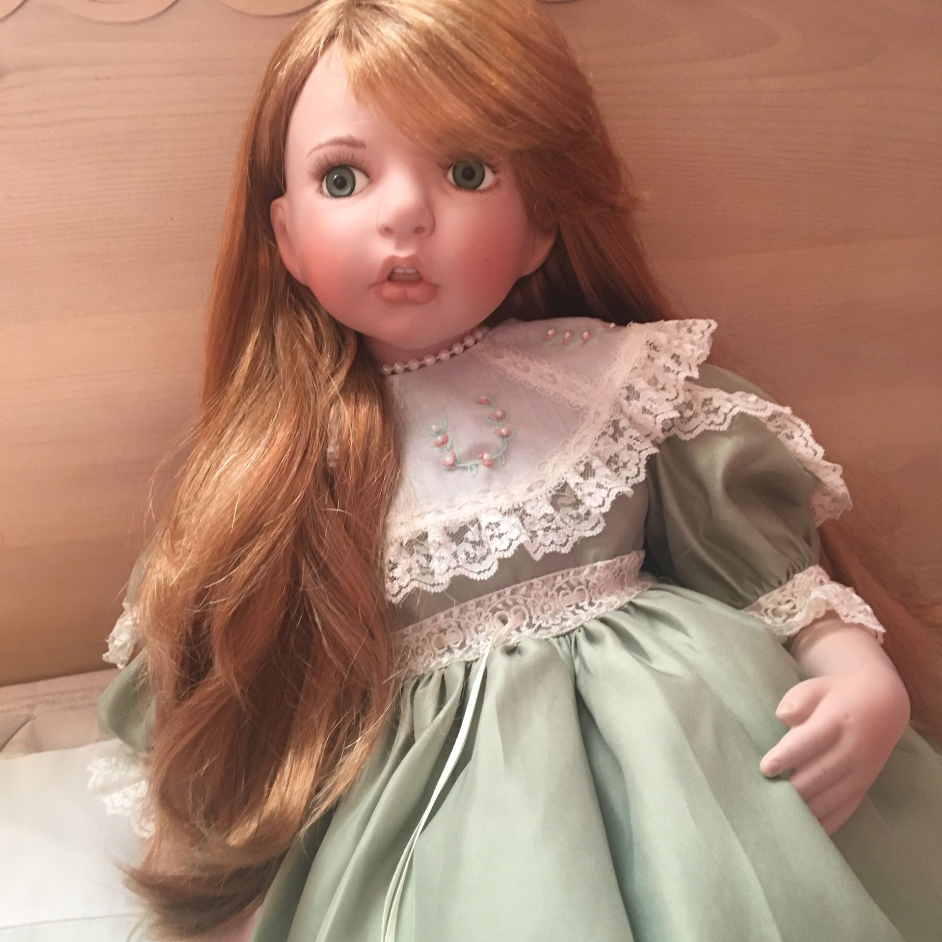 Large Collector’s Porcelain Doll