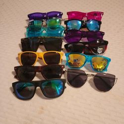 assorted sunglasses