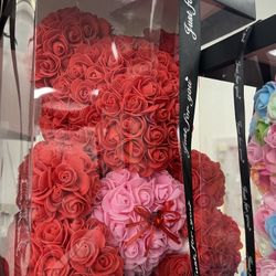 Flower Teddy Bears 