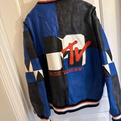 Vintage MTV Leather Jacket 