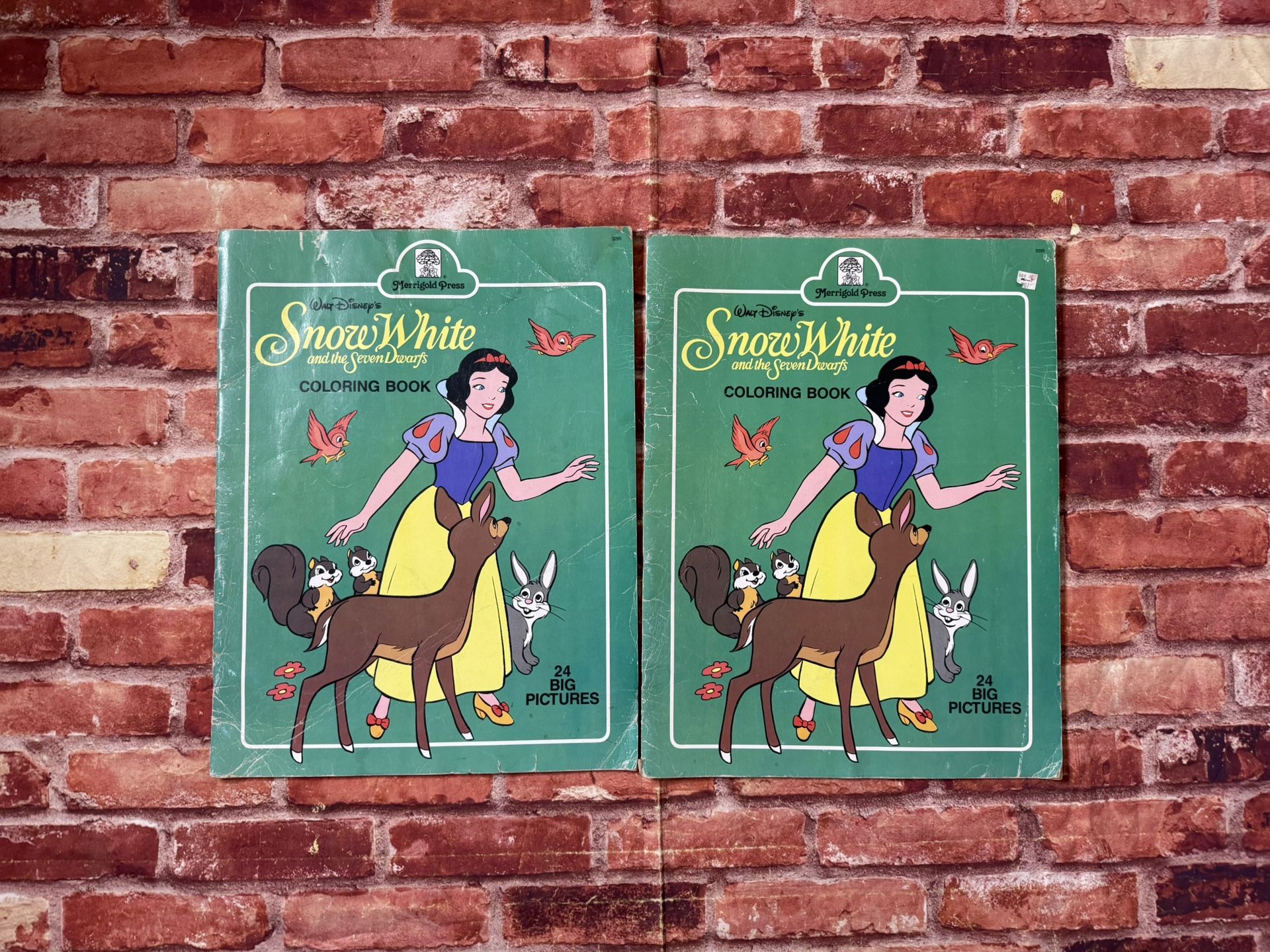 Vintage Disney Coloring Books 