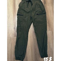 Green Jogger Pants