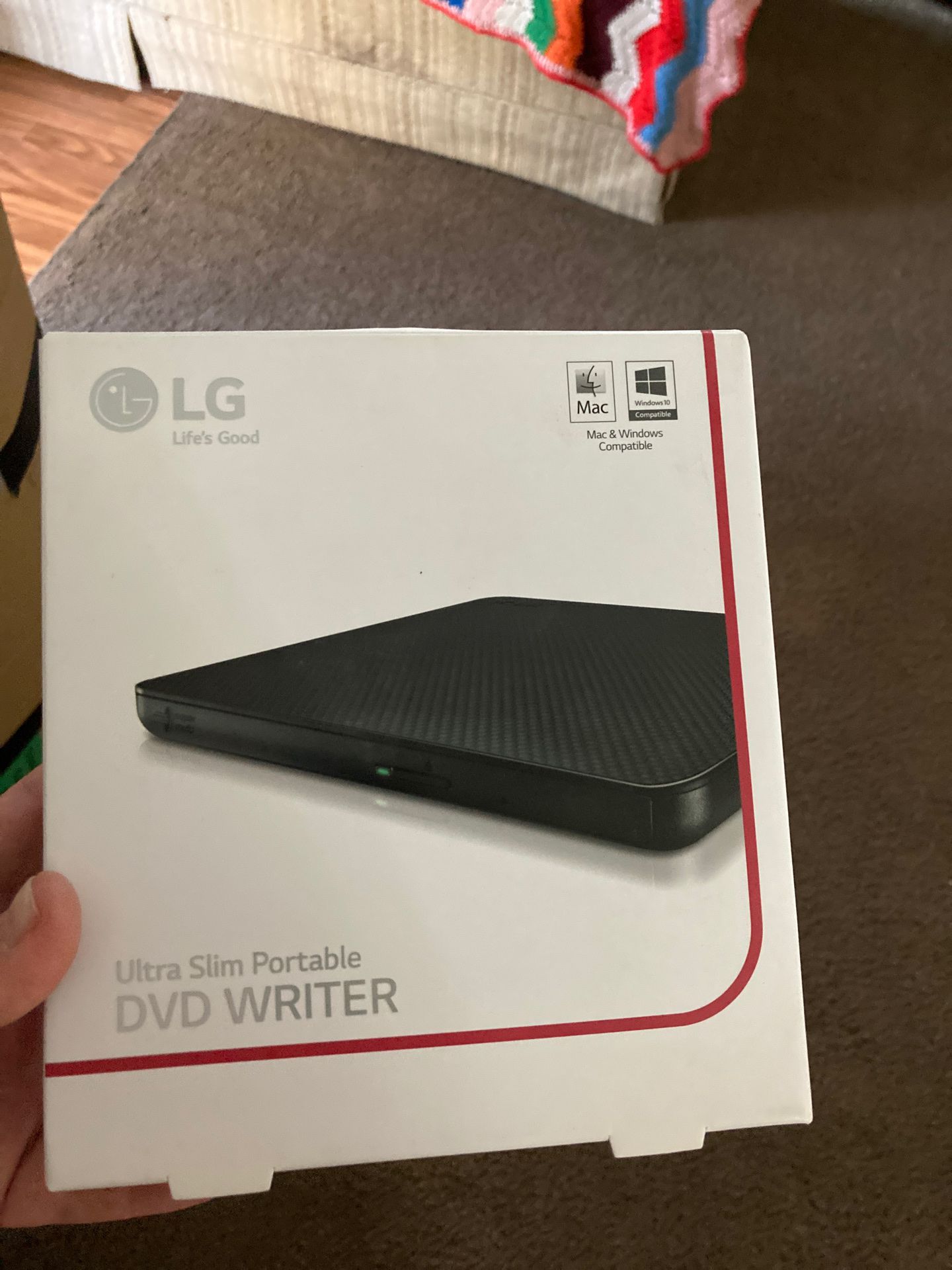 LG ultra slim portable dvd writer