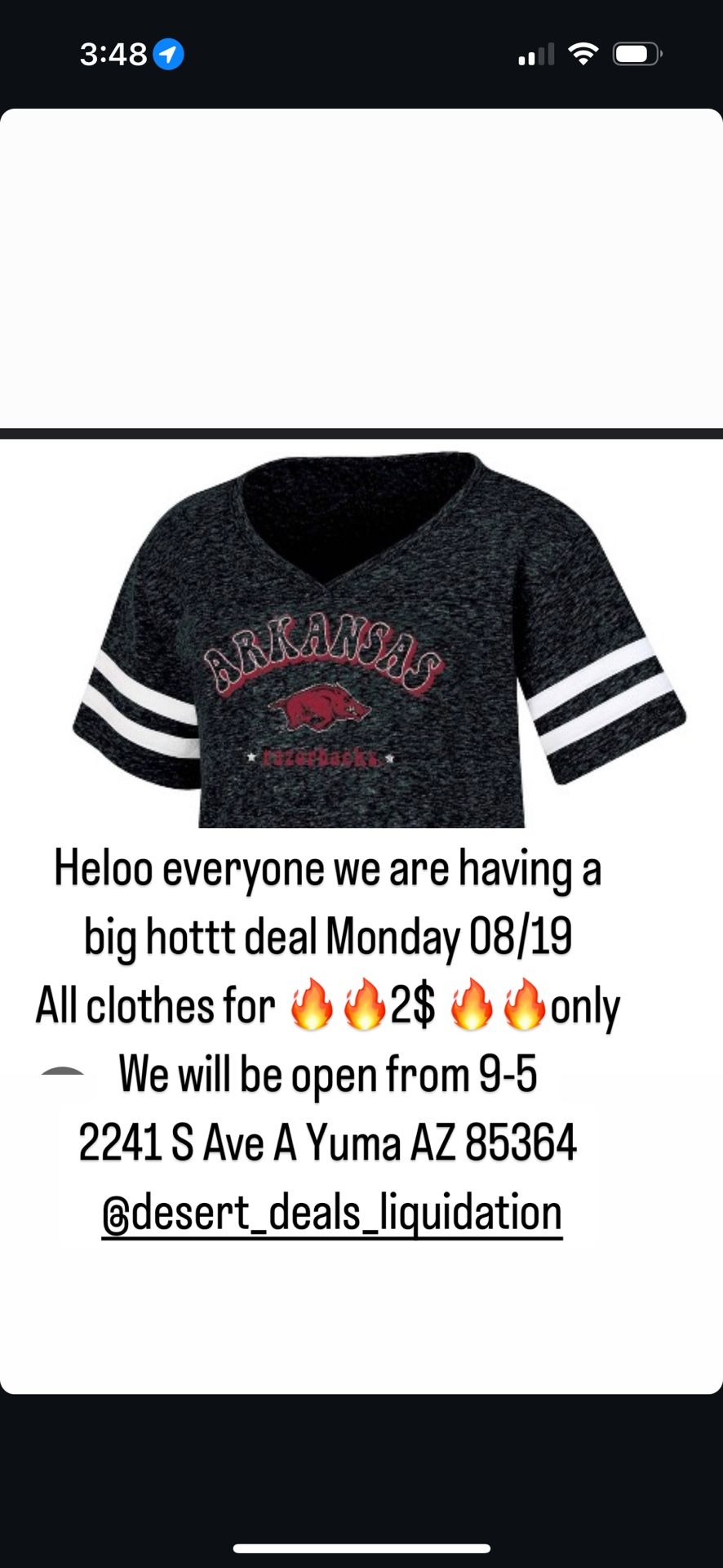 Desert Deals Liquidation