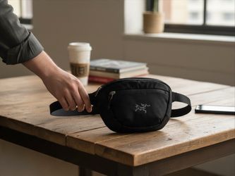 Arc'teryx Black Crossbody Fanny Pack
