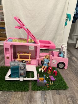 Barbie Camper and accessories