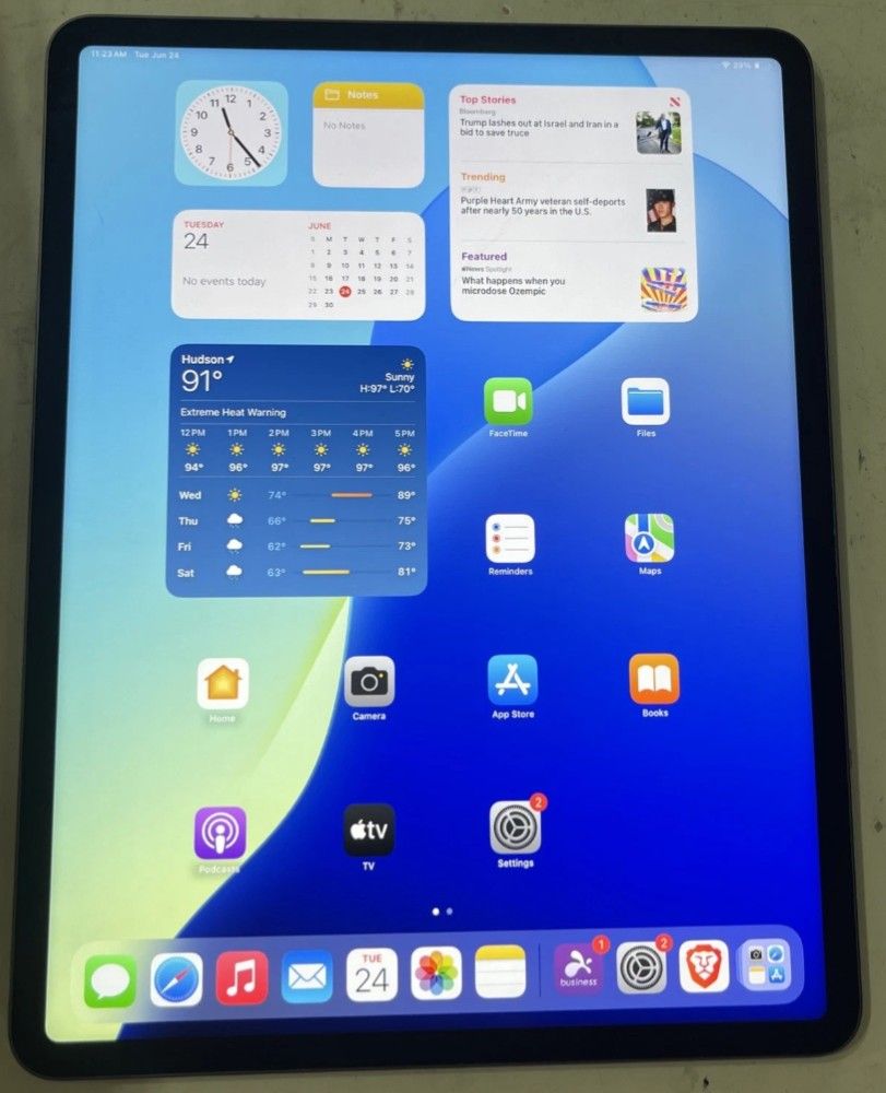 Like New iPad Pro 12.9 5th Gen, WiFi Only, 256gb 