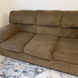 Brown Soft Couch 