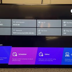 LG 55 Inch Digital Signage TV