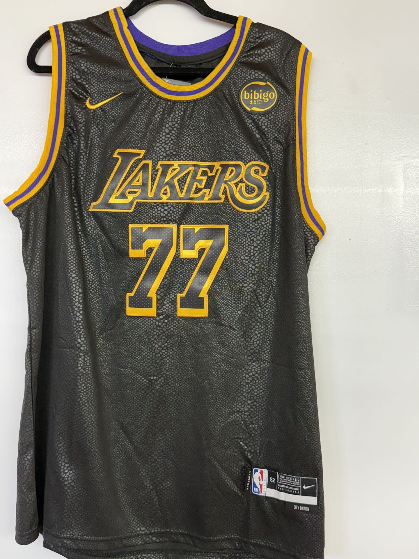 Luka Dončić Laker Mamba Mentality Jersey