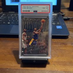 Kobe Bryant 1998 Fleer Metal Universe