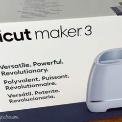 Cricut Maker 3 ( BRAND NEW NEVER OPENED OR USED)