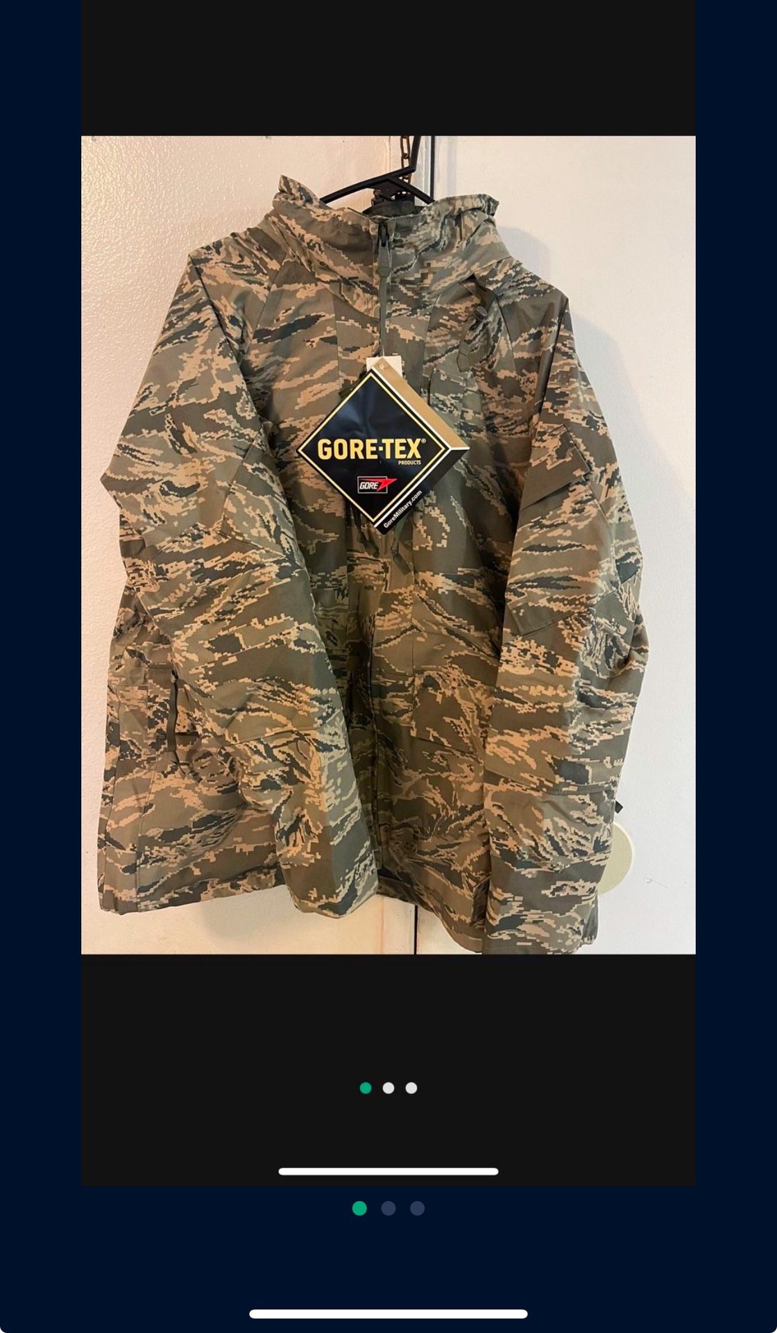 USAF camo Parka. 