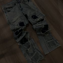 stacked jeans rockstar original
