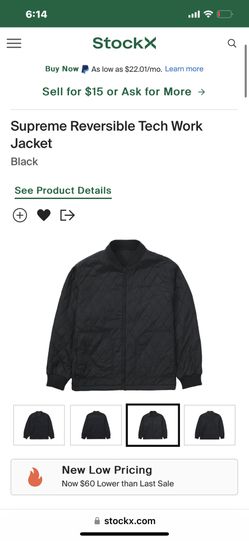 Size Medium Supreme Jacket Authentic 