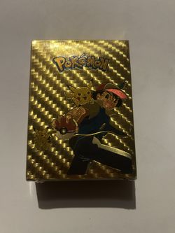 55 Pcs Pokémon G old Cards Pk