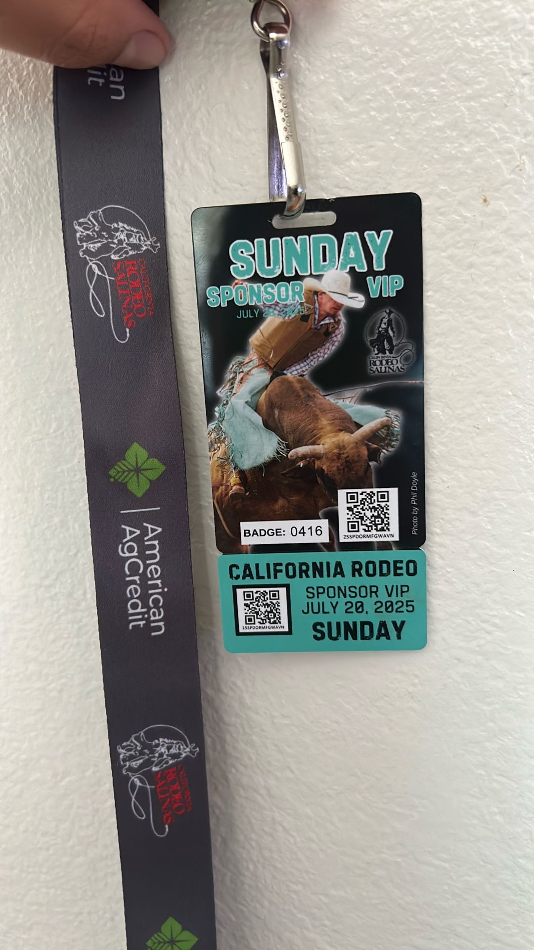 2 VIP Salinas Rodeo Tickets