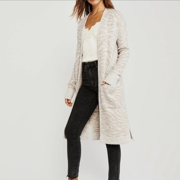 Abercrombie long sweater