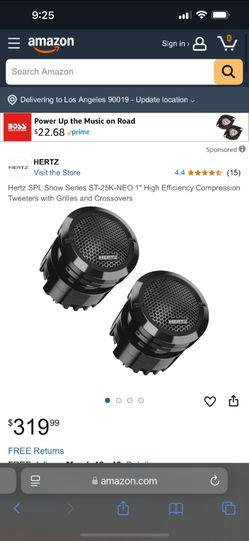 Hertz SPL Show Tweeter nearly new