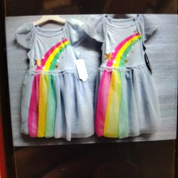Blue Rainbow And Star Dresses.. 