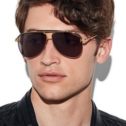 $570 TOM FORD Brady 60MM Pilot Sunglasses 1018 30 a 60 11 145 3