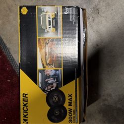 Kicker speakers 300w max 6 1/2