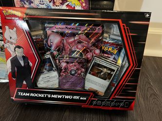 TEAM ROCKET'S MEWTWO EX BoX