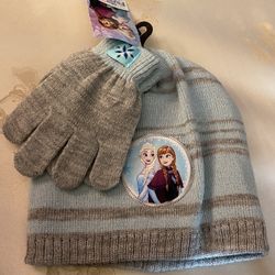 New Frozen Stocking Cap And Gloves