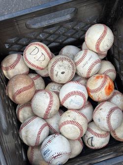 Used baseballs