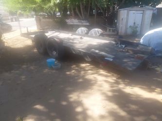 18ft flatbed trailer