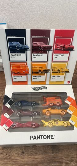 Pantone 186 Silver Series Set of 6