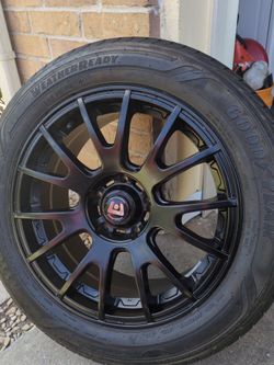 Tire and rim