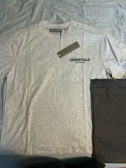 Essentials light oatmeal T-shirt