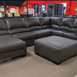3 PIECES LARGE U SHAPE SECTIONAL COUCH SAME DAY DELIVERY
