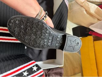 Givenchy storm rubber and knit boot