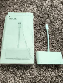 Apple usb-c VGA multiport adapter
