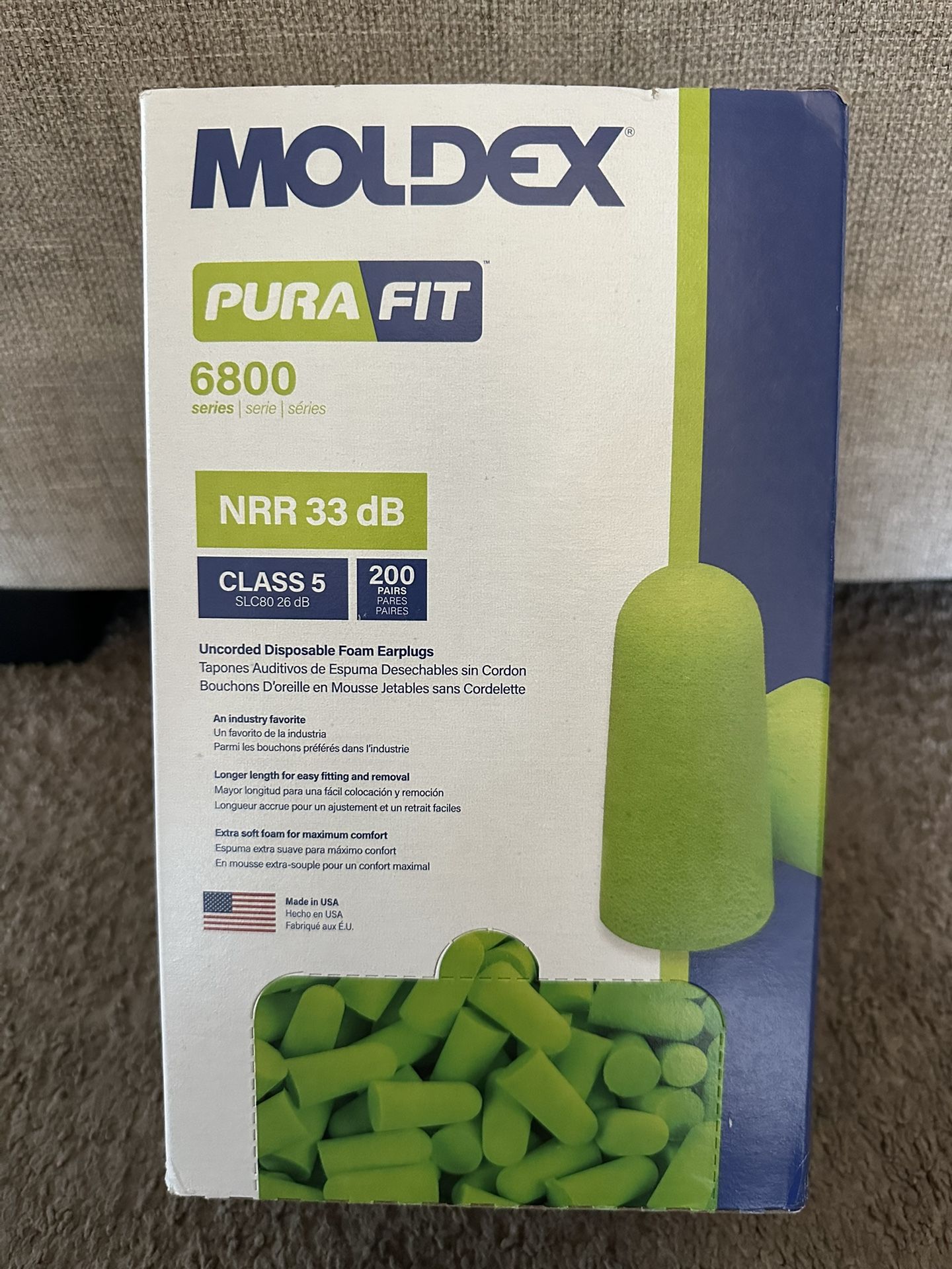 Moldex Pura Fit Ear Plugs (200 Count)