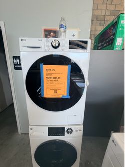 LG Washer and dryer 24” wide all in one