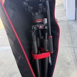 Manfrotto 504x With MPro 536 Carbon Fiber Legs 