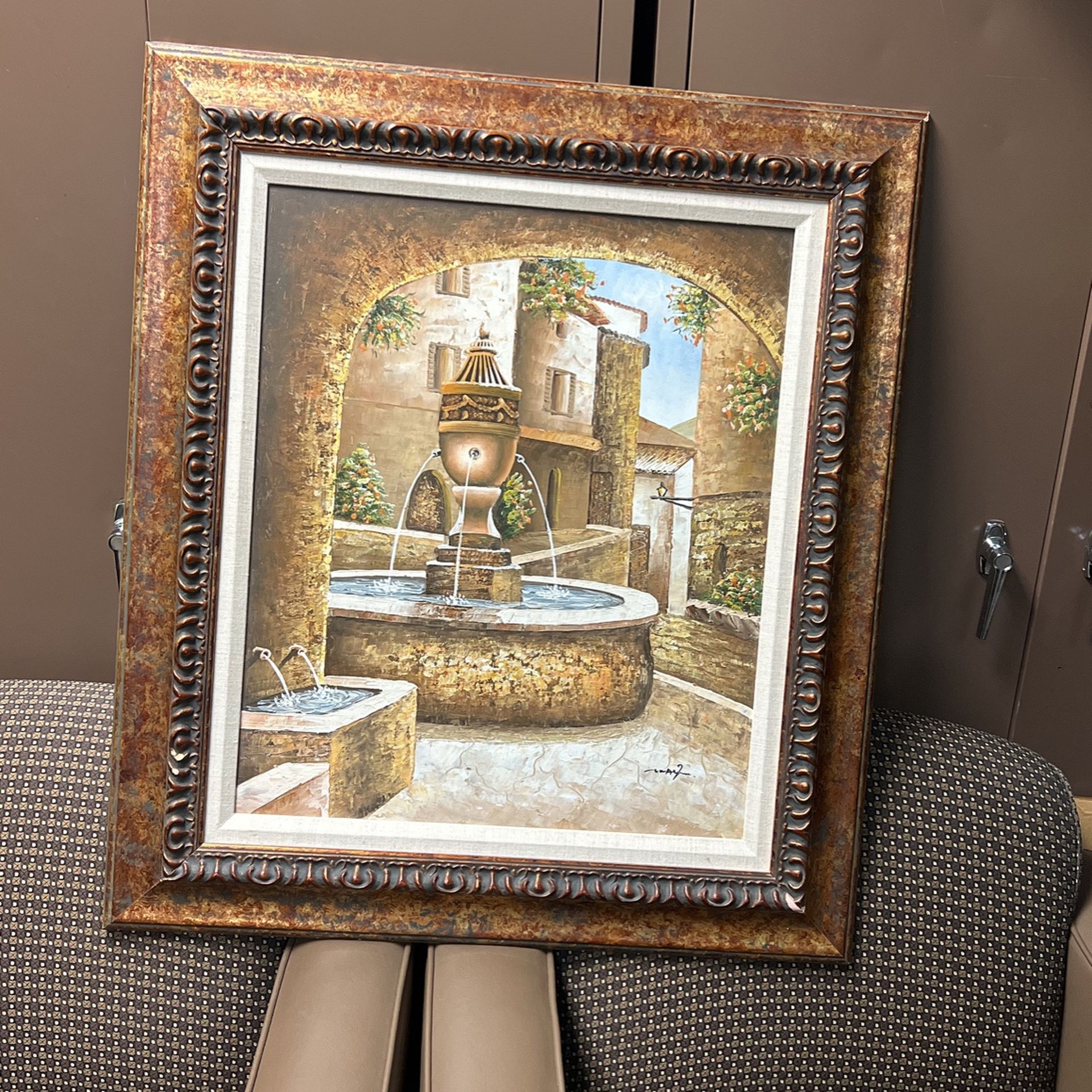 Painting With A Beautiful Frame